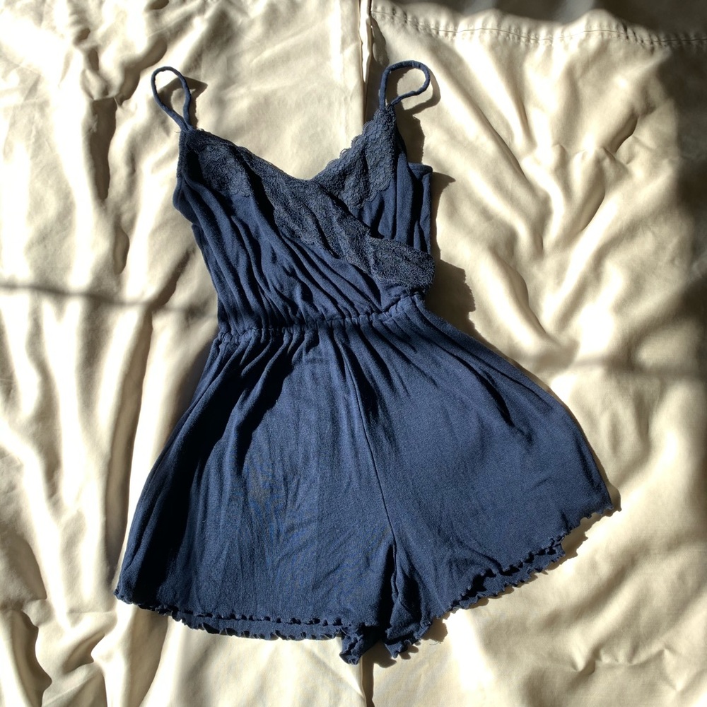 gilly hicks laced romper